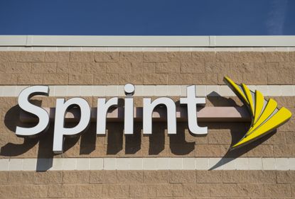A Sprint logo in Maryland