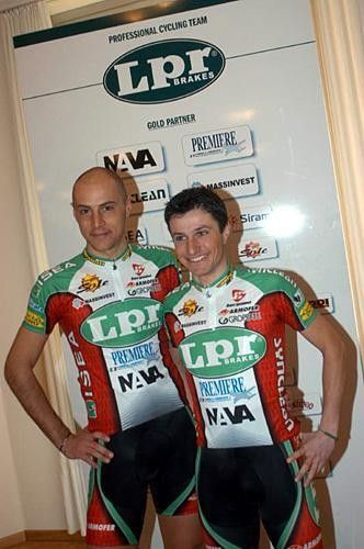 Swiss riders Andrea del Biaggio and Alberto Tiberio