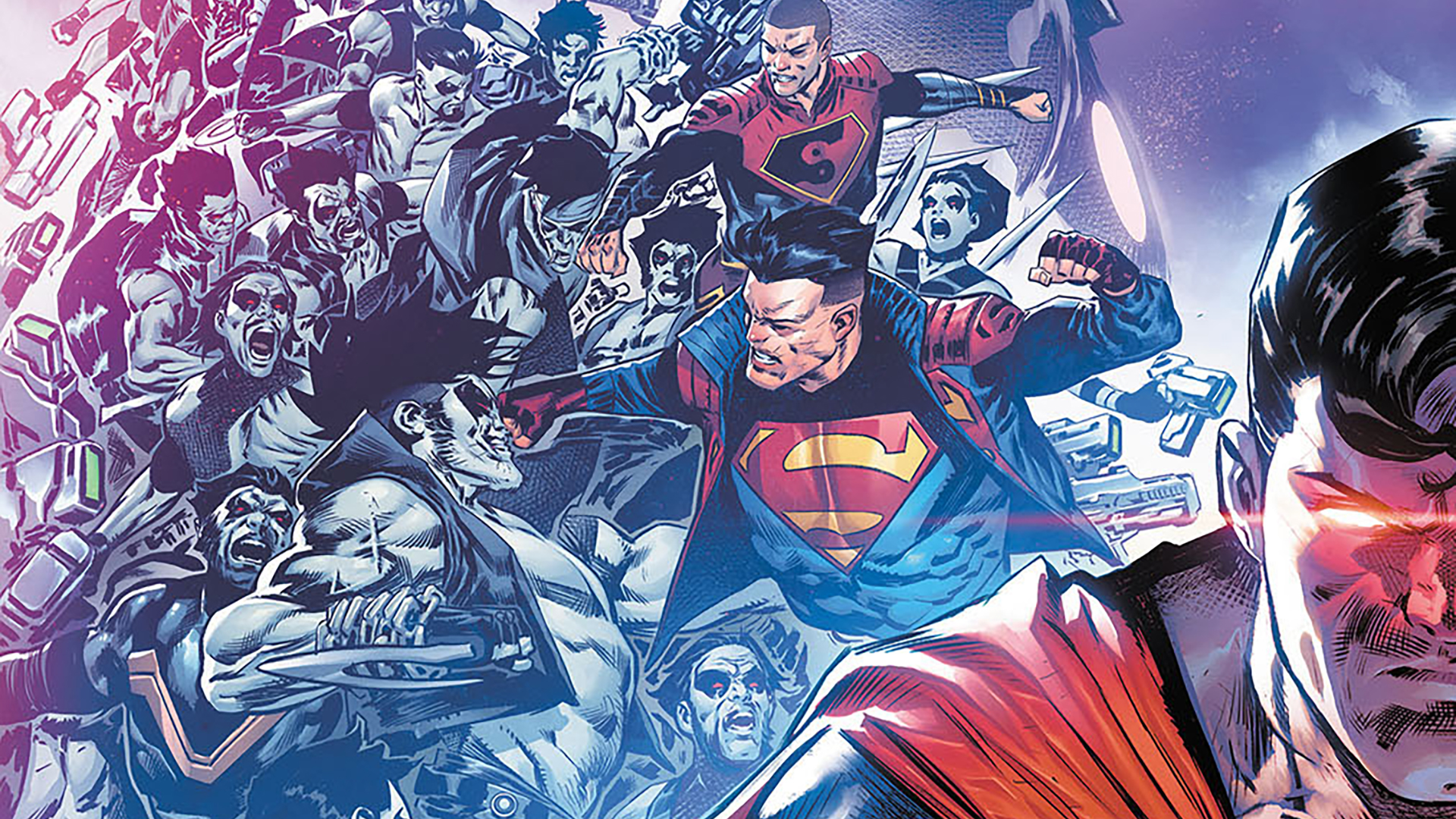 12 Superhero & Villains Marvel DC Comics Mini Figures Superman and Lois