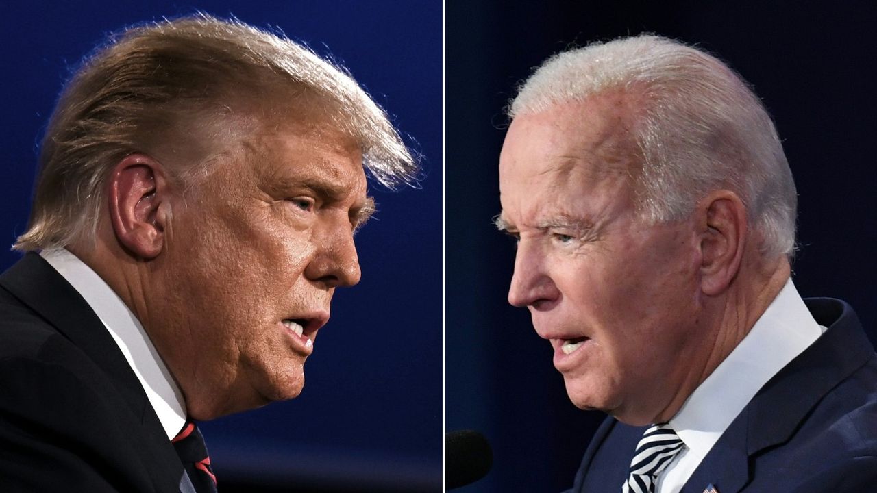 Donald Trump and Joe Biden