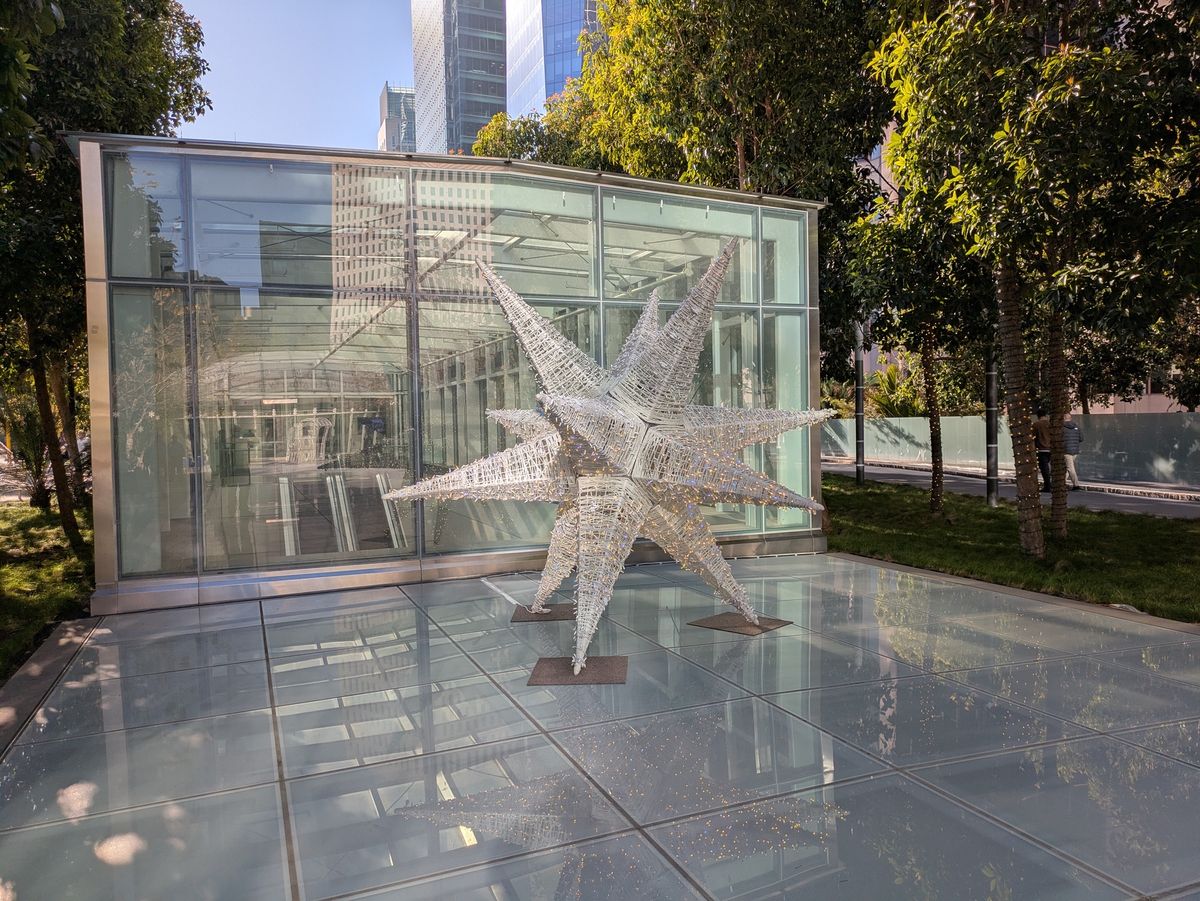 Salesforce Center Park shot by Pixel 8a