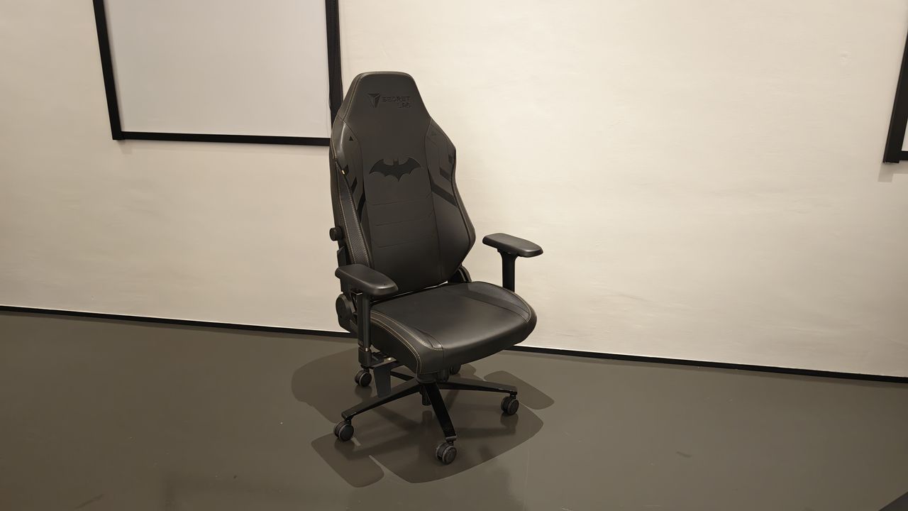 Limited Edition Secretlab chairs at the company's head office.
