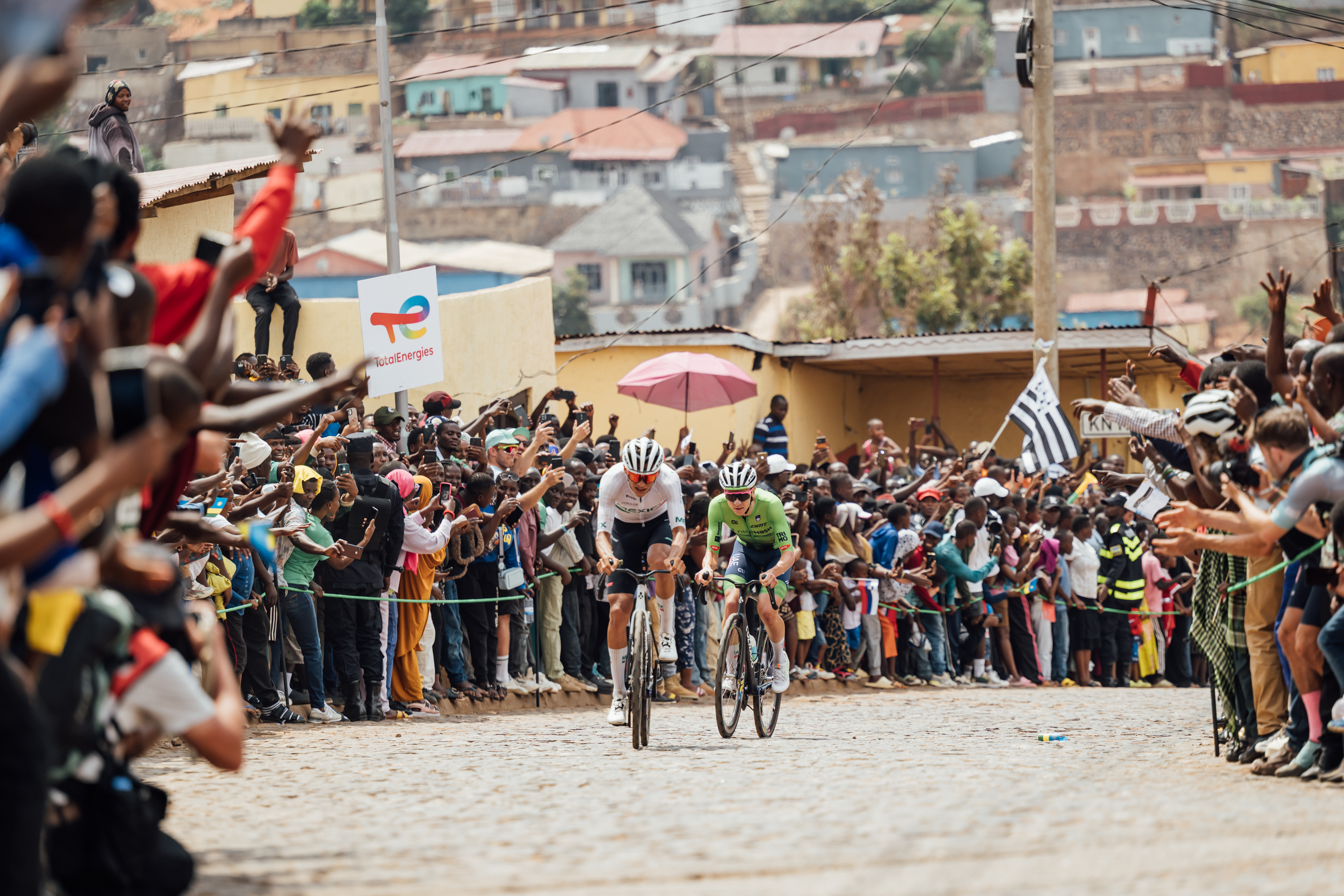 Pogačar y Del Toro en el Campeonato Mundial de Road de UCI