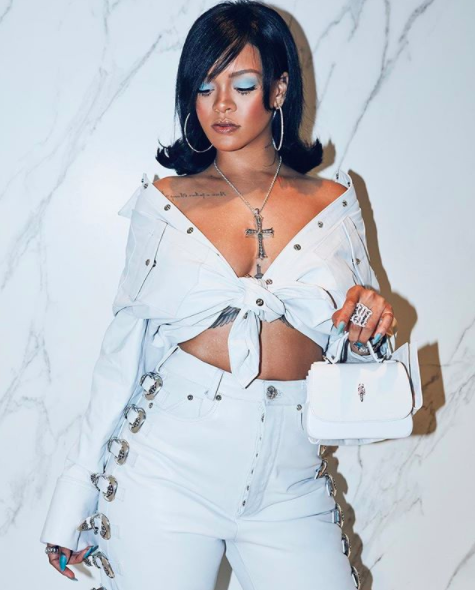 rihanna street style