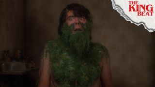 Stephen King as Jordy Verrill covered in moss in Creepshow The King Beat