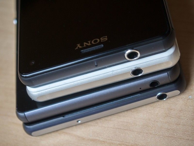 From top Z3 Compact, Z1 Compact, Z3, Z2