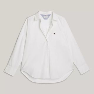 tommy adaptive, Oversized Cotton Popover Shirt