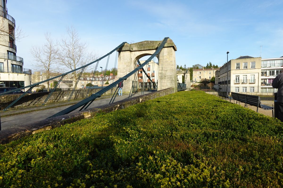 A photo of a bridge taken on a Sony ZV-1F vlogging camera