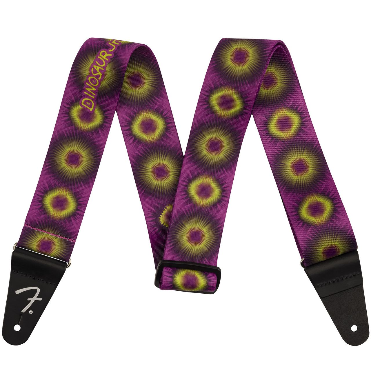 Fender's J Mascis signature Yellow Burst guitar strap