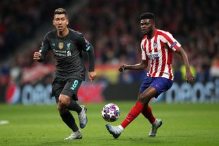 Thomas Partey (right) joined Arsenal on Deadline Day