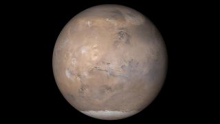 Image of Mars assembled from MOC images