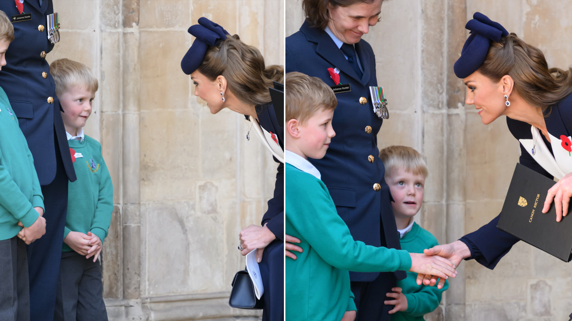 Kate Middleton shocks two young royal fans on Anzac Day