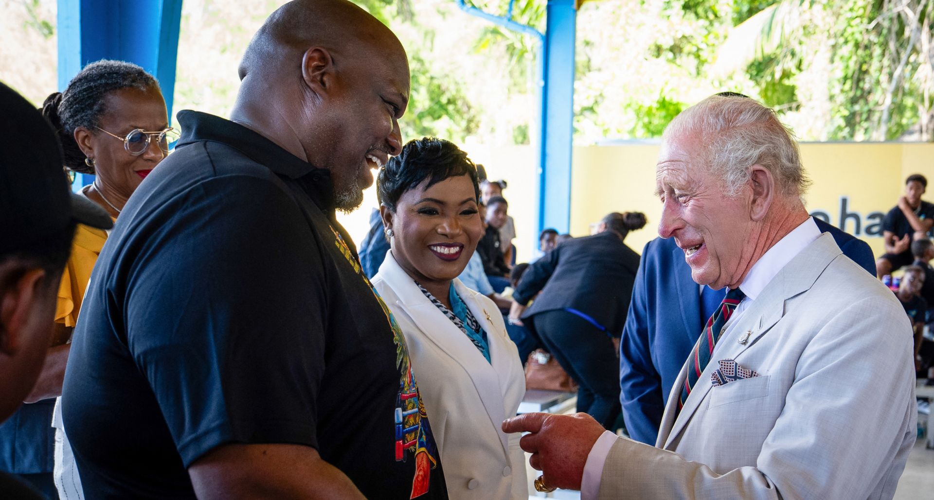 A king's laughter meets quiet luxury in one unexpected gift