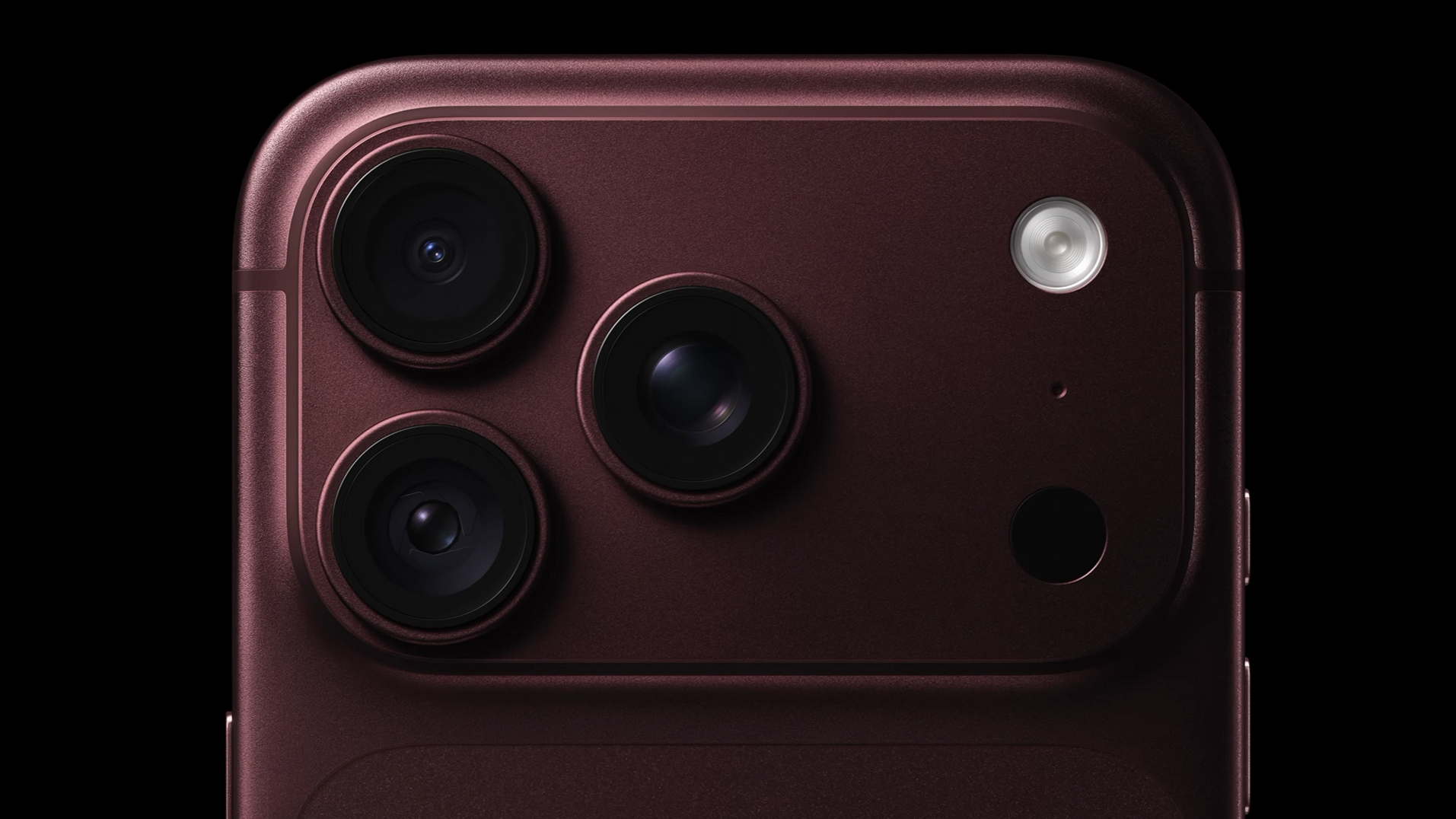 Screenshot from Apple's September 2026 event