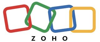 Zoho logo on white background