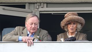 Queen Camilla and Andrew Parker Bowles