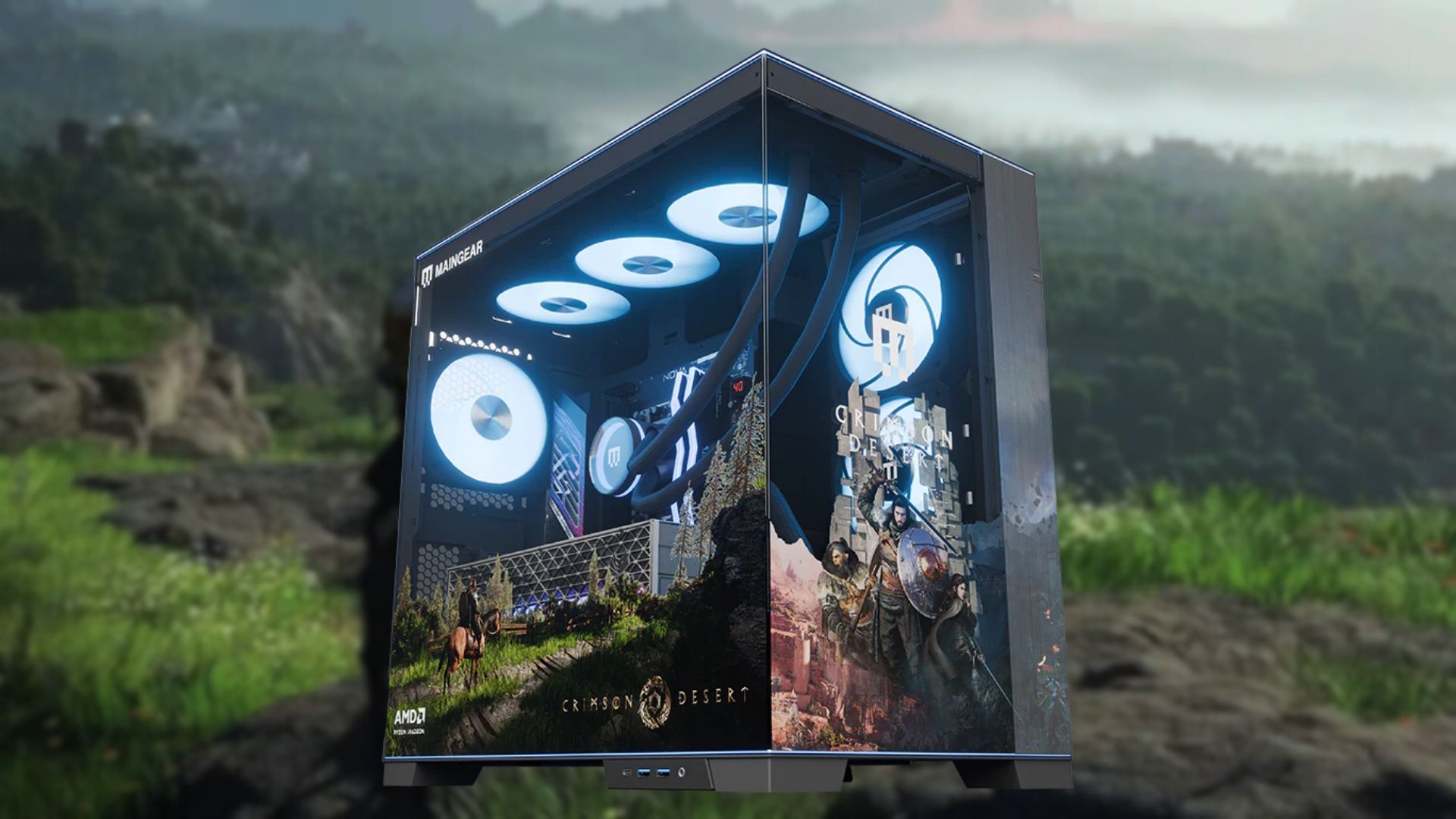 "No reruns. No second chances" - Maingear is launching a $4,500 Crimson Desert gaming PC, but there will only ever be 30 made, so good luck locking one down