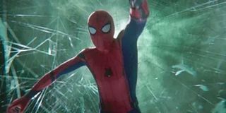 Spider-Man in Mysterio's illusion