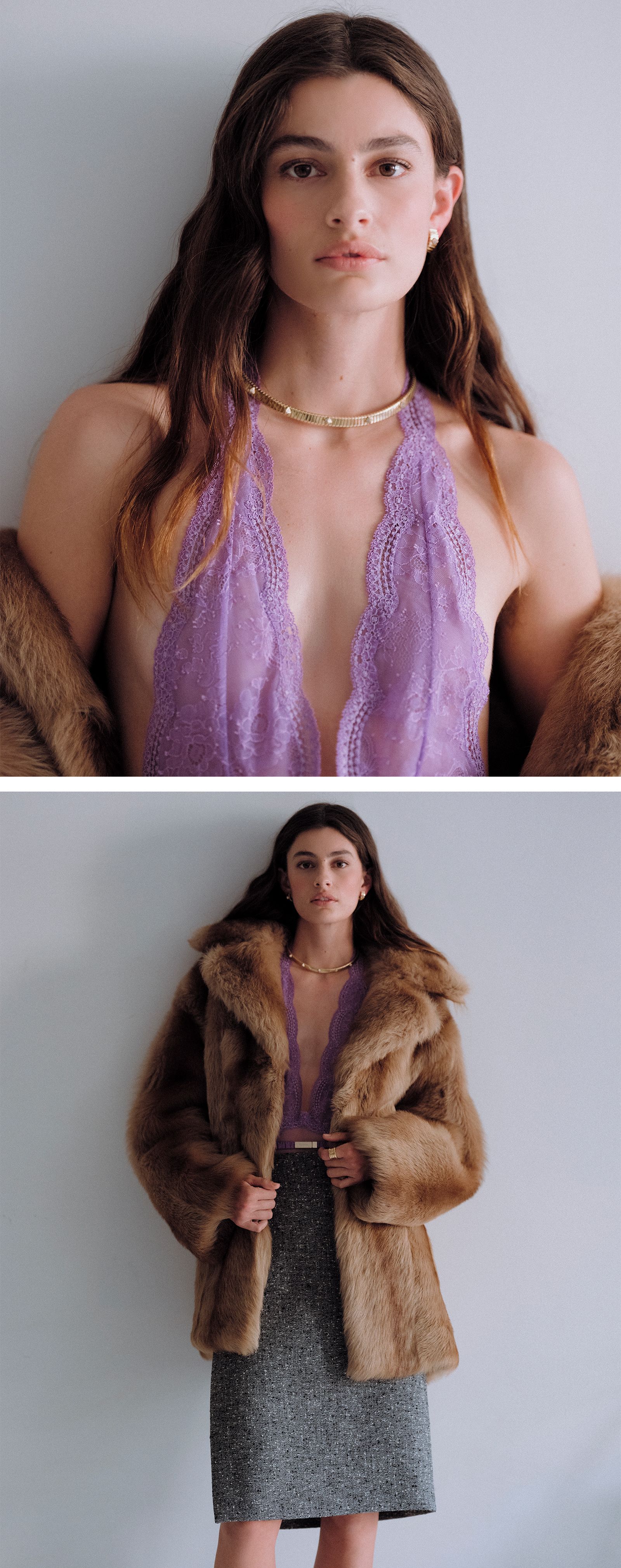 Singer, actress, and model Diana Silvers for Who What Wear’s November In Focus feature.