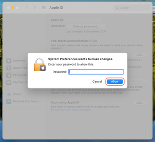 How to set up an Apple ID recovery key on a Mac