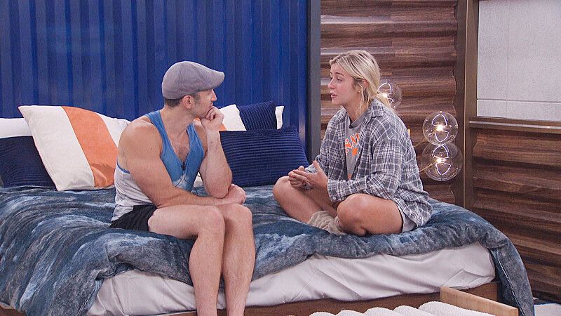 Hisam and Reilly, BIG BROTHER 25 Wednesday, August 16, (8:00 – 9:00 PM ET/PT on the CBS Television Network and live streaming on Paramount+. Pictured: Hisam Goueli and Reilly Smedley