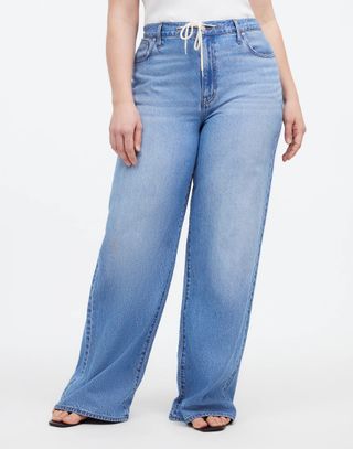 Madewell Superwide-Leg Jeans: Drawstring Edition