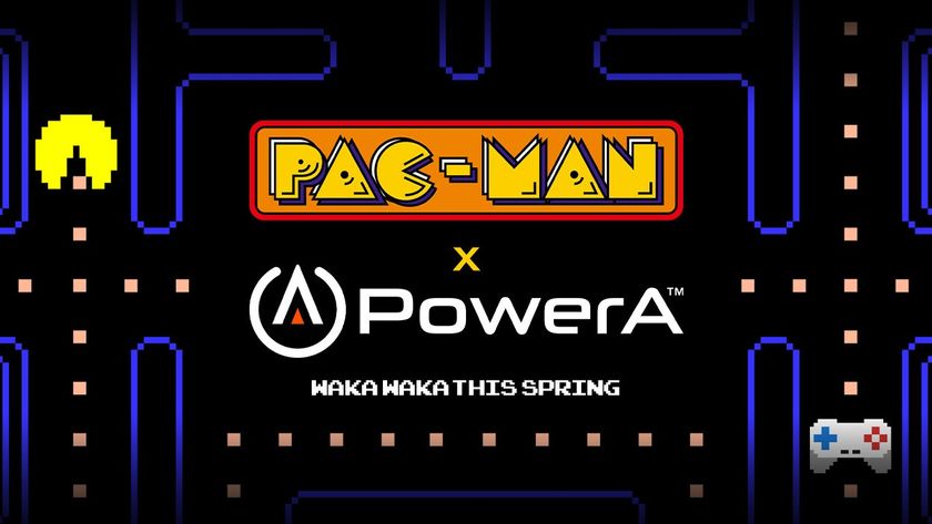 Pac-Man x PowerA promotional image.