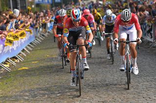 Bob Jungels (Deceuninck-QuickStep) at the Tour of Flanders