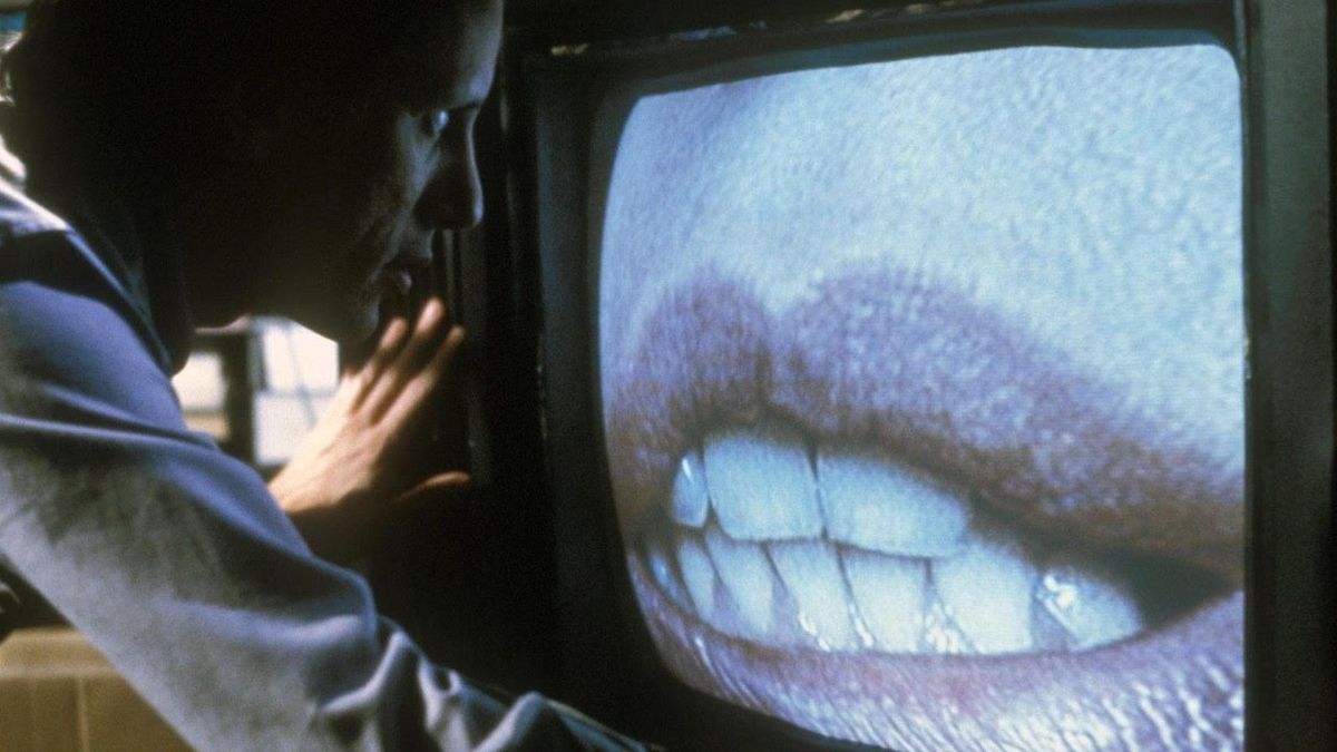 James Woods in Videodrome