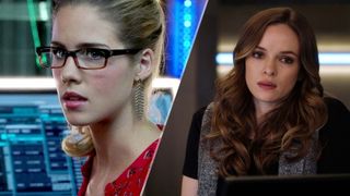 Arrow and The Flash: Felicity and Caitlin