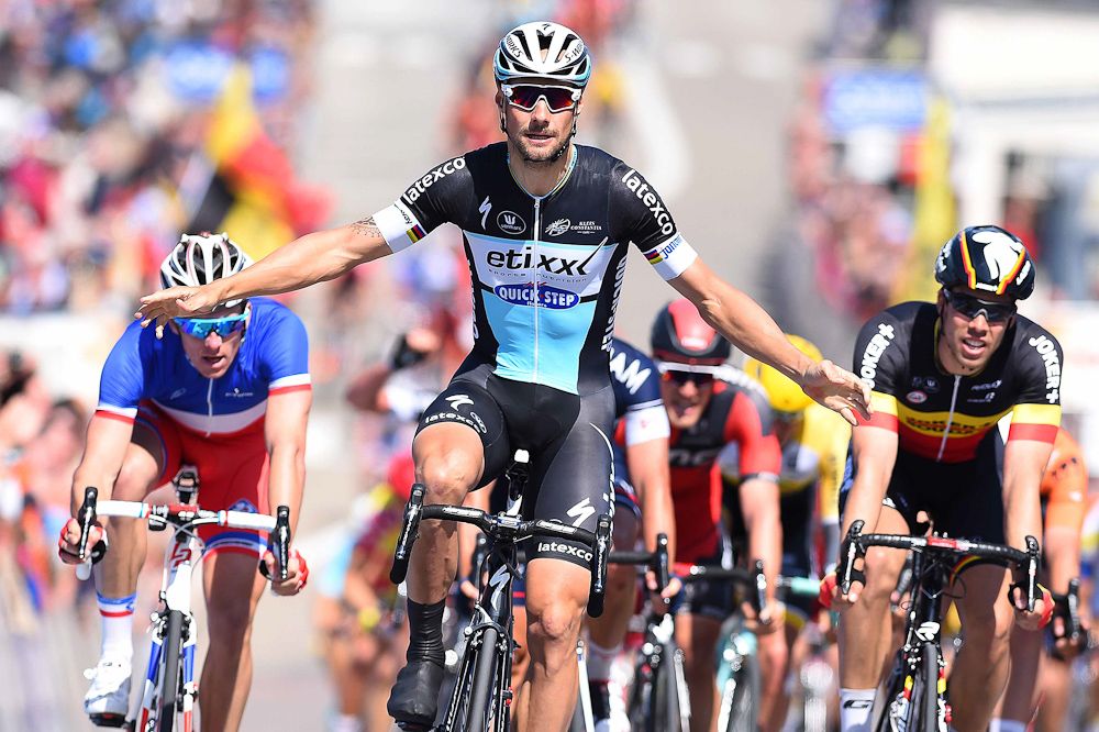 Boonen takes the stage 1 win in Belgium.
