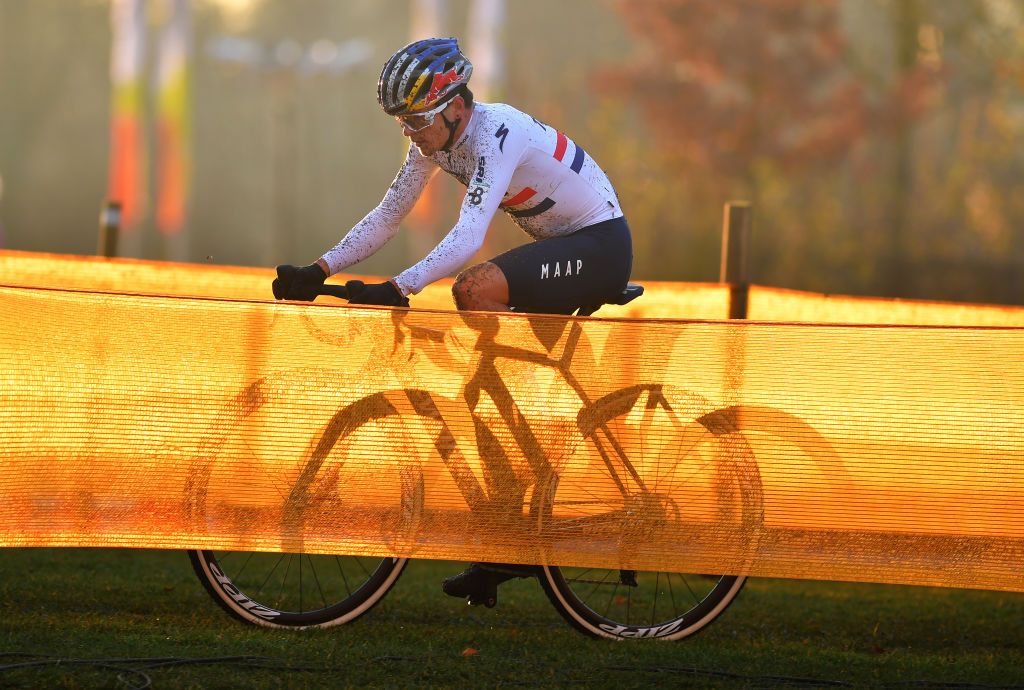 BOOM BELGIUM DECEMBER 06 Thomas Pidcock of The United Kingdom and Team Trinity Racing during the 6th Superprestige Cyclocross Boom 2020 Men Elite De Schorre Boom Superprestige2021 SPBoom SuperprestigeCX on December 06 2020 in Boom Belgium Photo by Luc ClaessenGetty Images