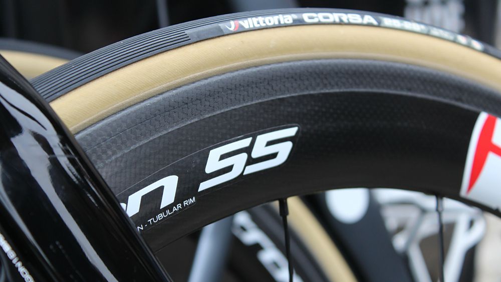 Bora Argon 18 was one of many teams on Vittoria's new Corsa tubulars