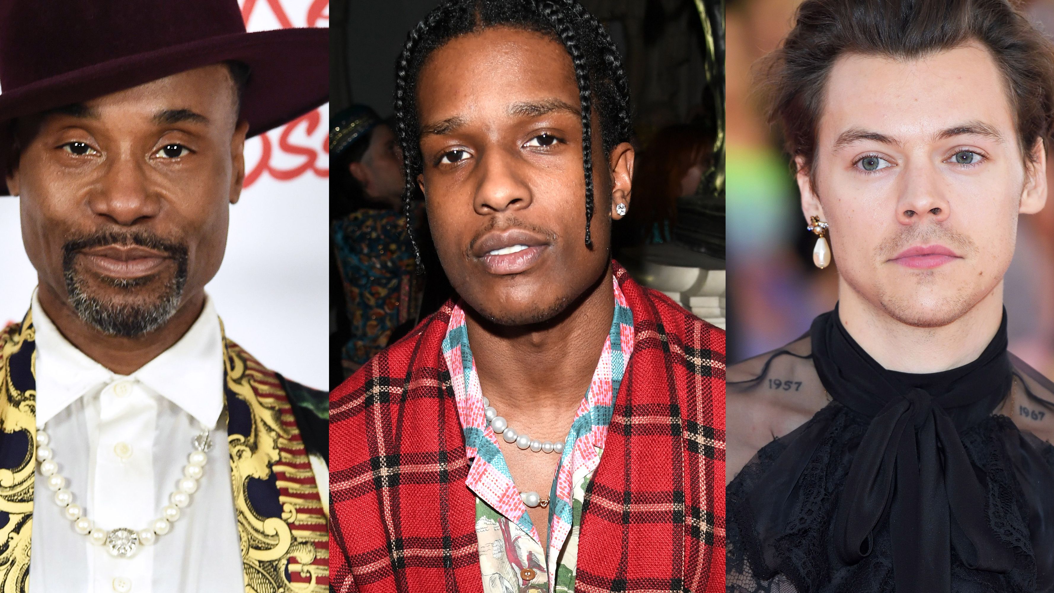 Men Wearing Pearl Necklaces 2020 | Pearl Necklace on Celebrities Trend ...
