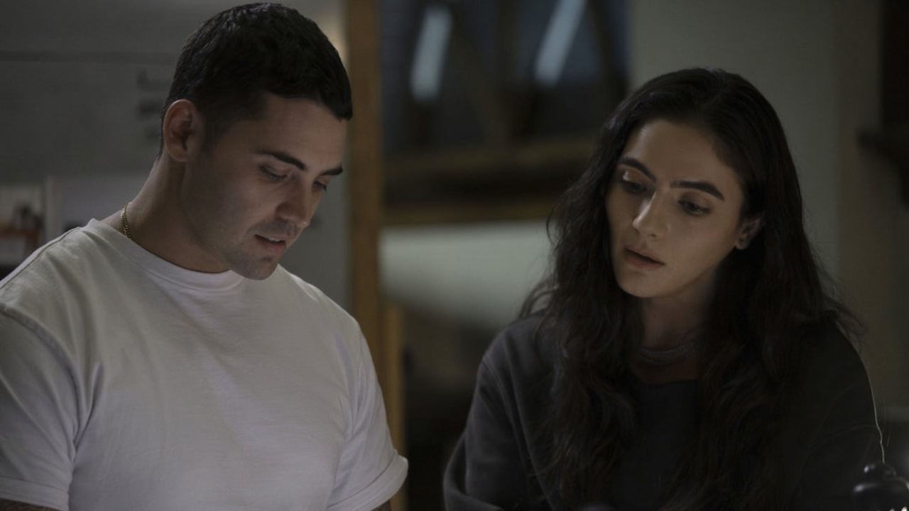 Torres and Imani investigating a cold case in Chicago P.D. Season 13x10