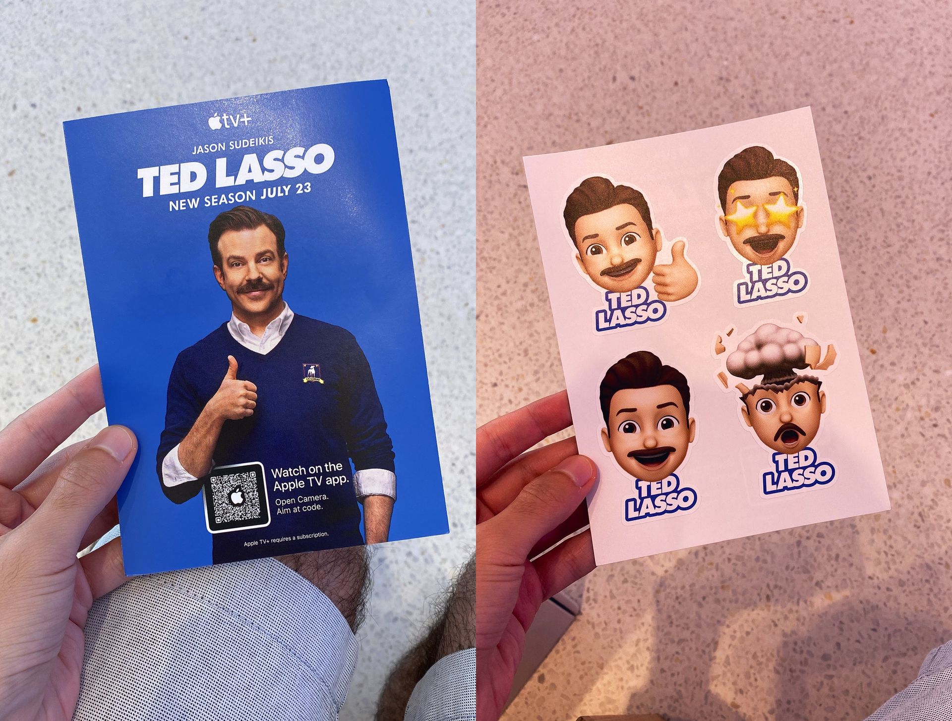 Apple Stores Handing Out Ted Lasso Stickers Before Season Two Debut Imore