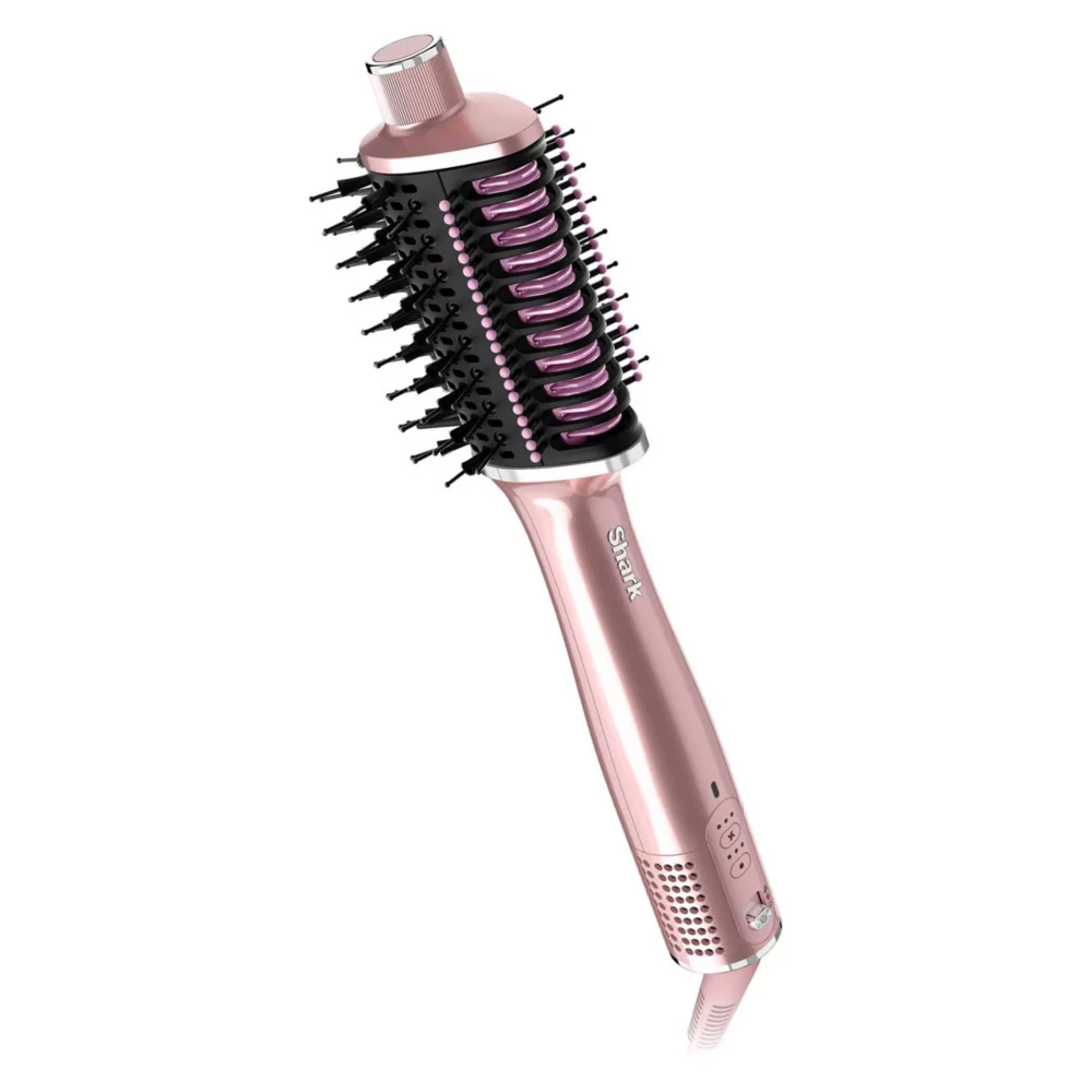Shark Glossi Hot Brush + Air Glosser - Peony Pink Ht302ukpk