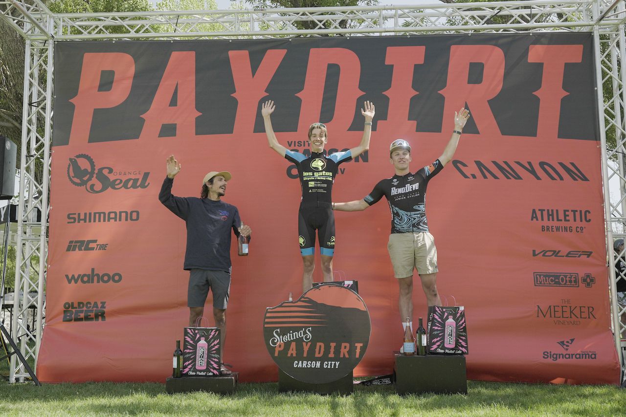 Stetina's Paydirt 2024, a gravel event in the Pine Nut Mountains