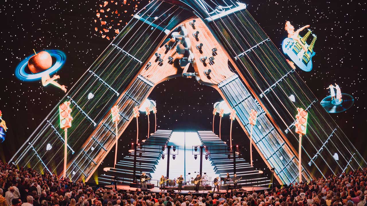 Eagles onstage at Sphere