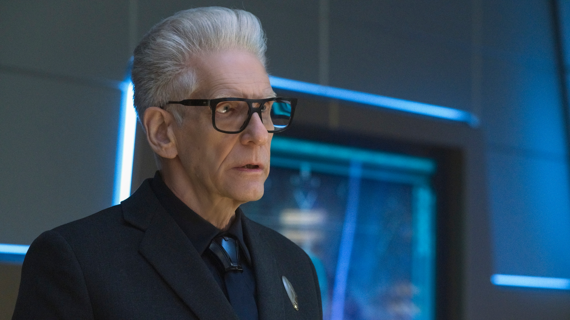 Dr Kovich, played by David Cronenberg, in Star Trek Discovery.