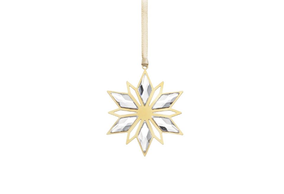 Swarovski&#039;s Golden Star Ornaments