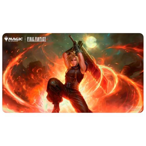 Final Fantasy  Universes Beyond Cloud, Midgar Mercenary (Commander) Playmat for Magic: The Gathering