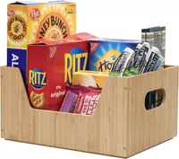 Large Wooden Storage Bin | $35.95 at Amazon