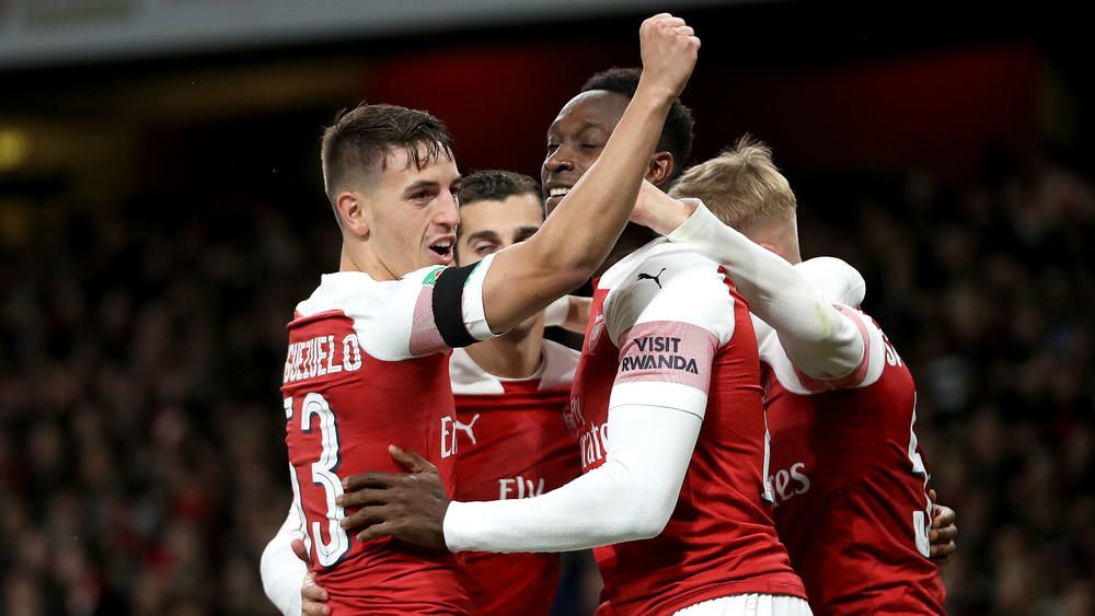 Arsenal 2 Blackpool 1: Gunners reach EFL Cup last eight despite ...