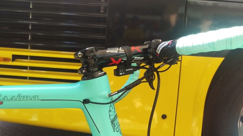It's a full FSA cockpit for Gesink