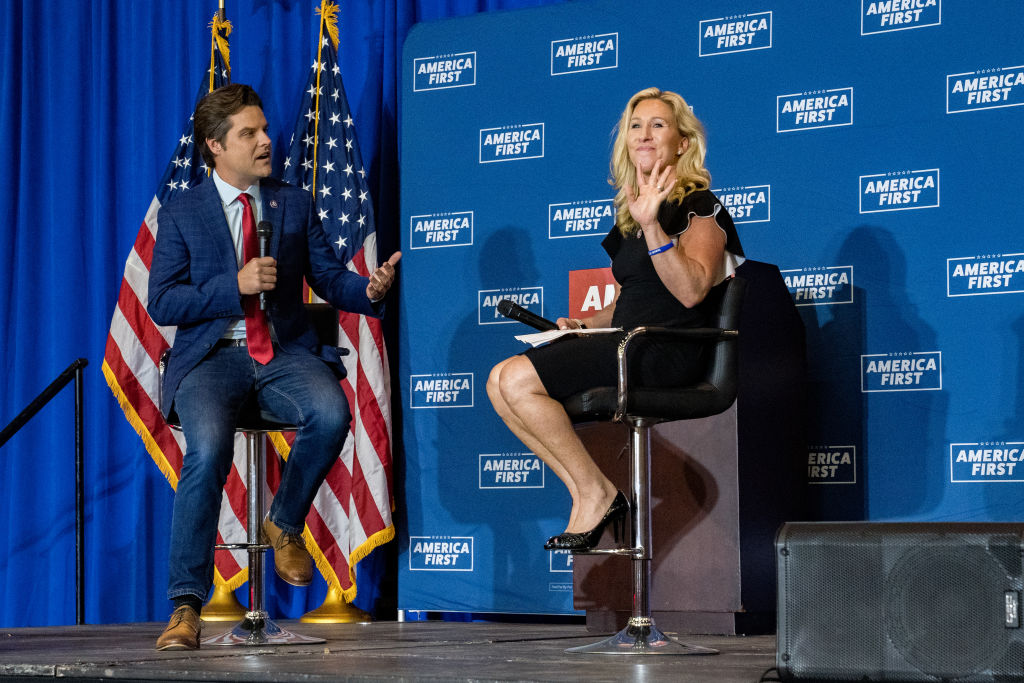Matt Gaetz, Marjorie Taylor Greene.
