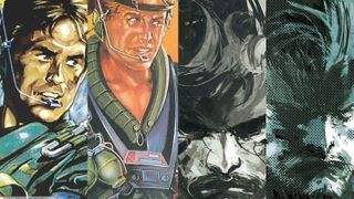 Metal Gear - Solid Snake's faces over time