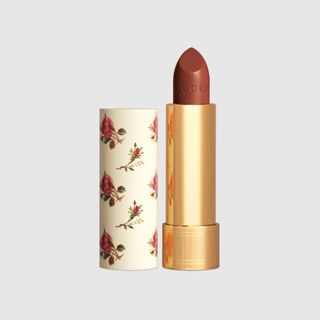 Gold & floral tube of lipstick