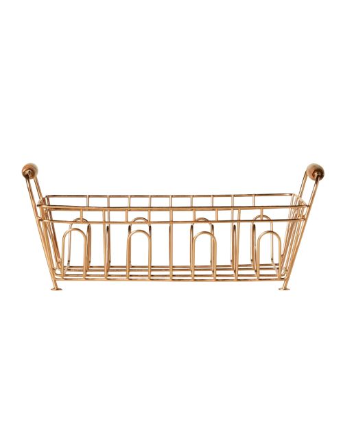 Metal Drying Rack Copper Finish