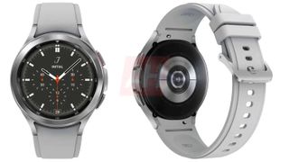 Leaked Samsung Galaxy Watch 4 Classic render showing it in grey